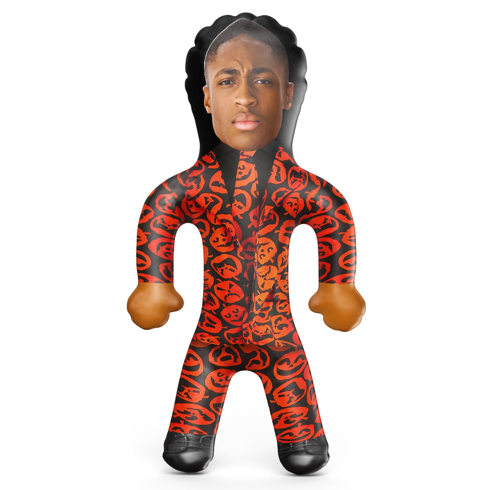 Pumpkin Pattern Suit Blow Up Doll