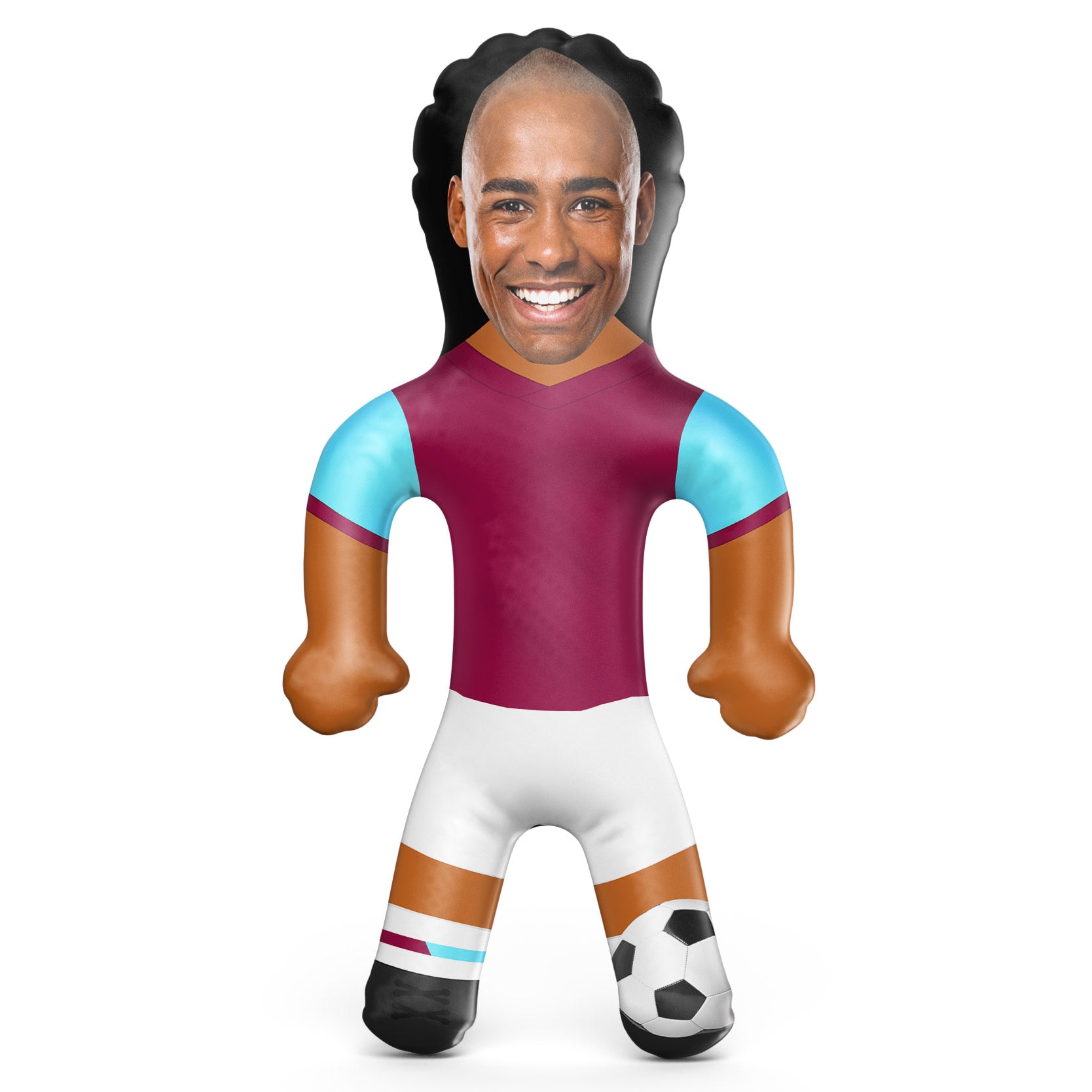 The Clarets Football Kit Blow Up Doll