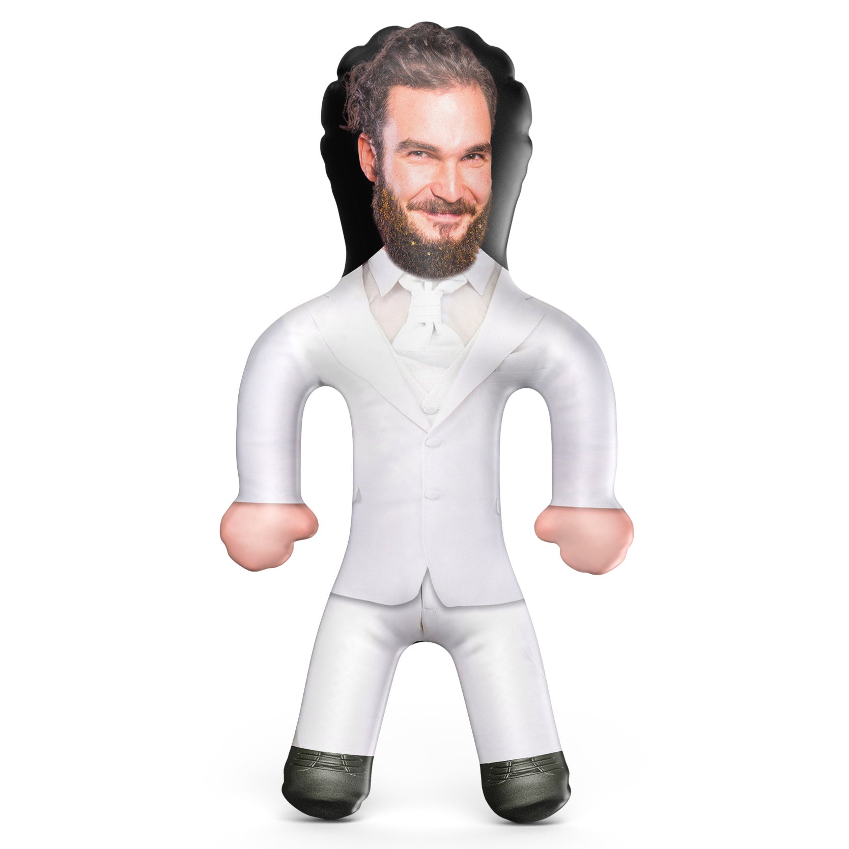 Groom White Suit Blow Up Doll