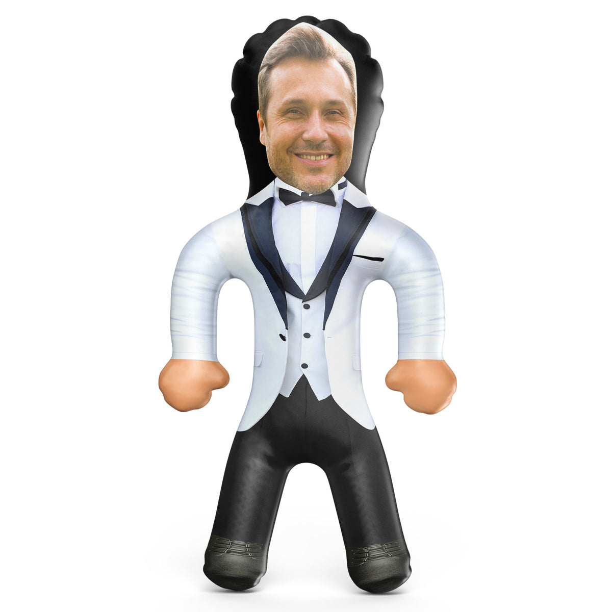 Tuxedo White Blow Up Doll