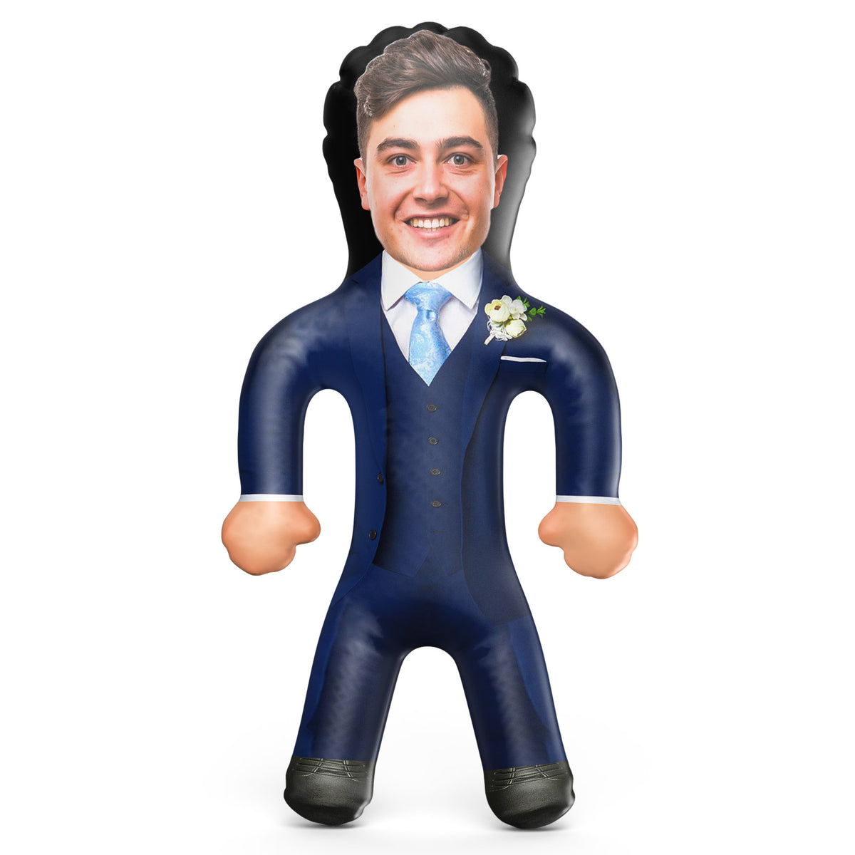 Groom Navy Suit Blow Up Doll