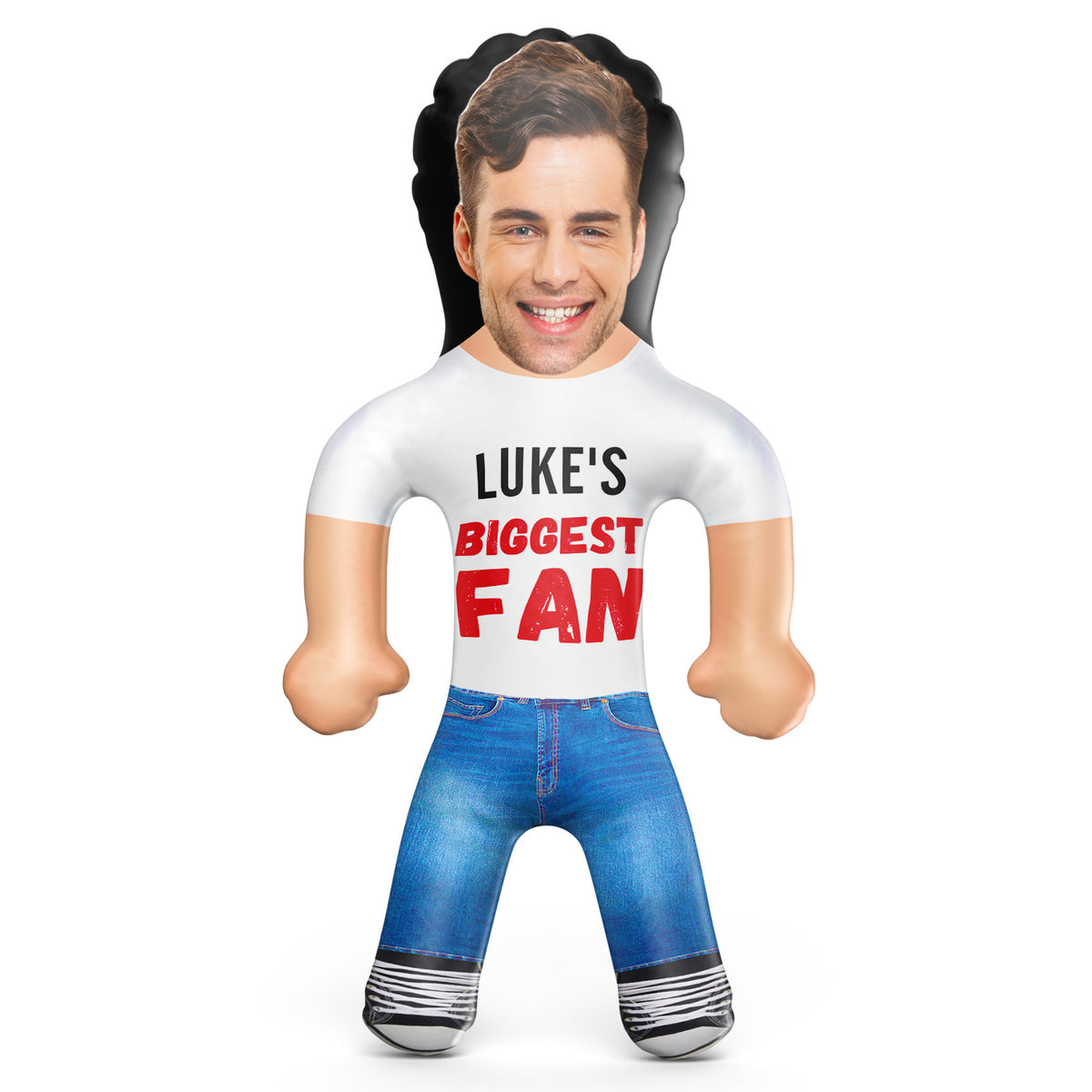 *Your Name's*  Biggest Fan! Blow Up Doll