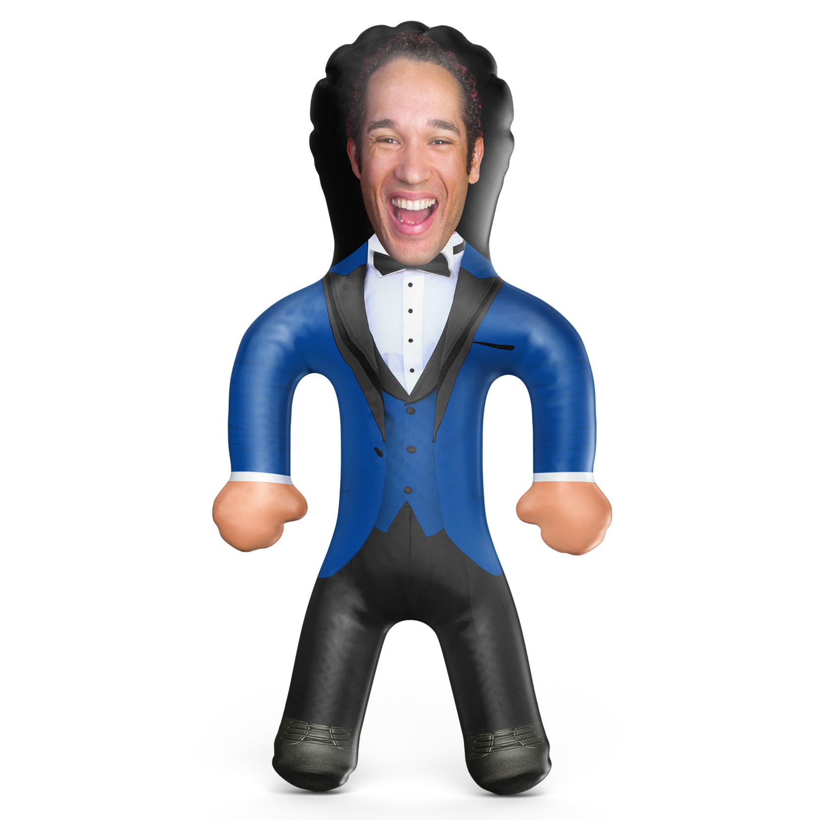 Tuxedo Blue Blow Up Doll