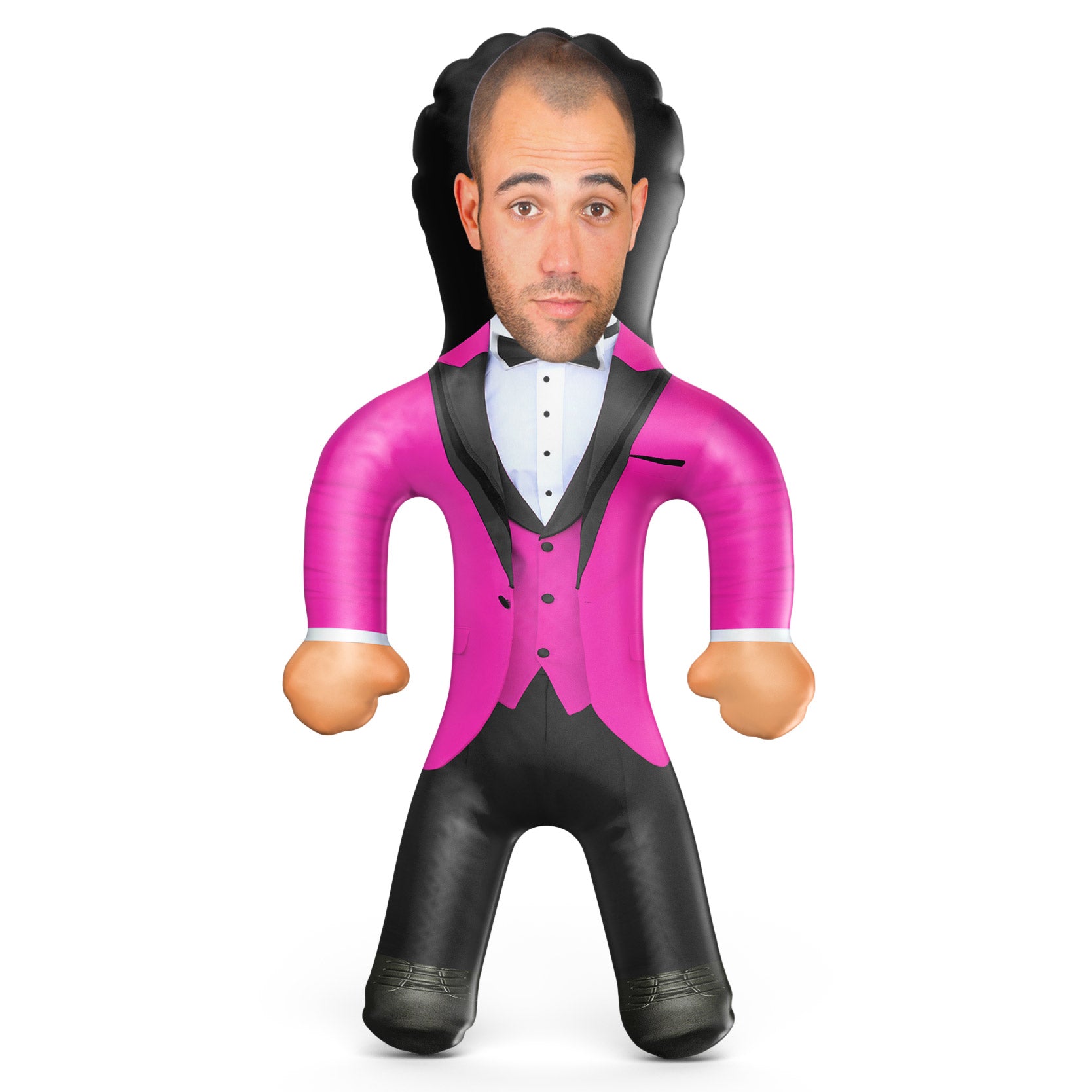 Tuxedo Pink Blow Up Doll