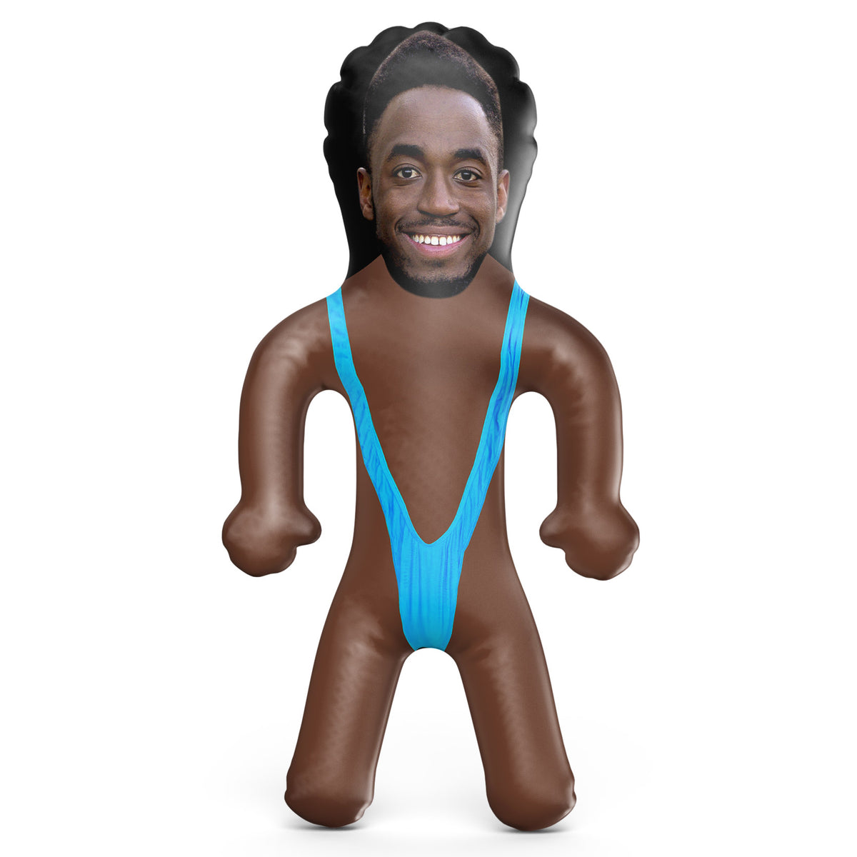 Blue Mankini Blow Up Doll
