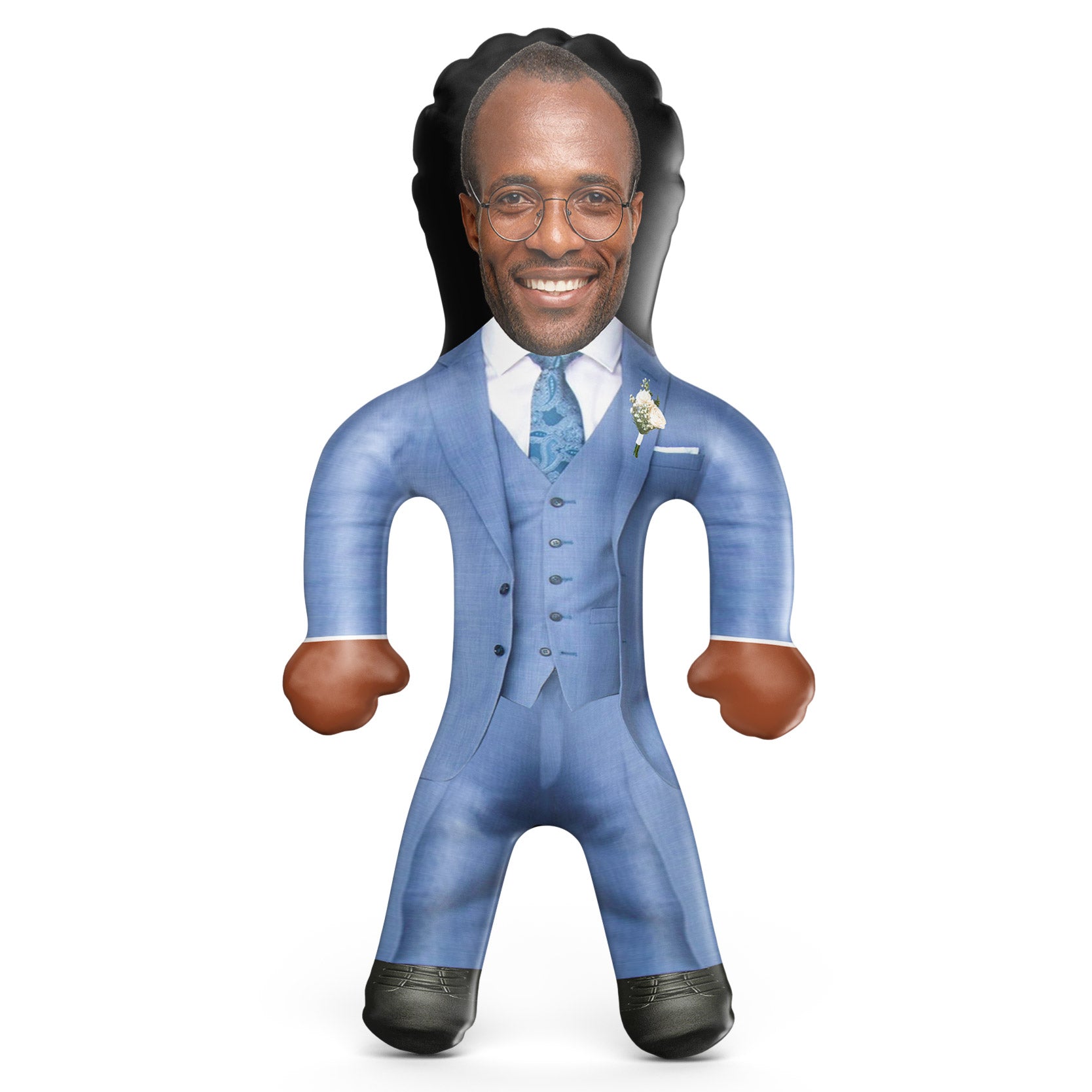 Groom Light Blue Suit Blow Up Doll