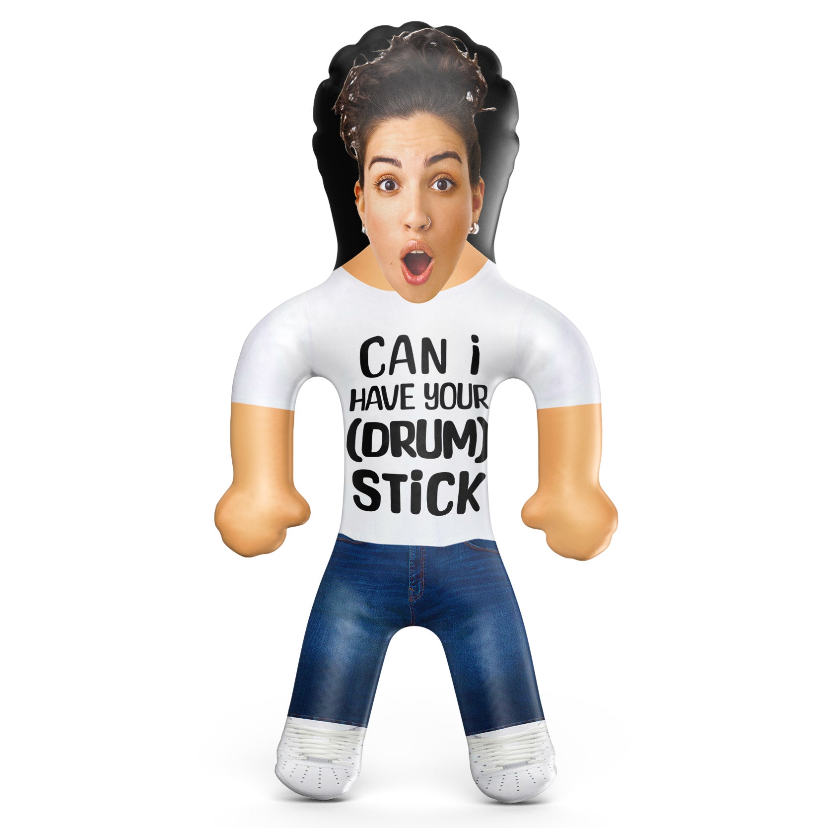 Can I Have Your (Drum) Stick Blow Up Doll