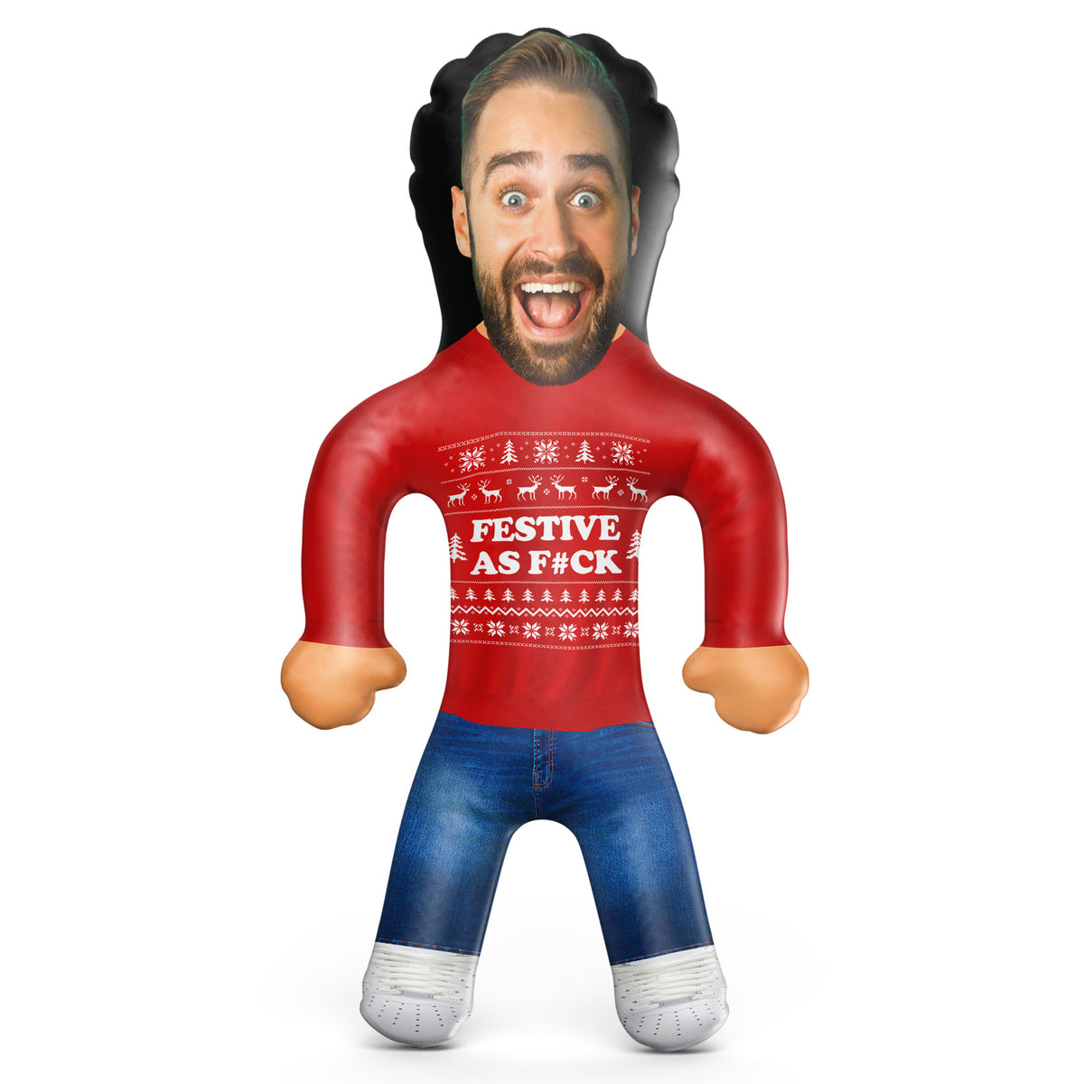 Festive As F*ck Blow Up Doll