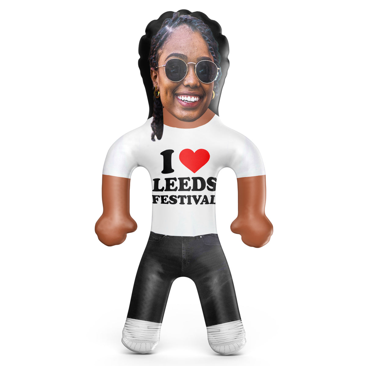I Love Leeds Festival Blow Up Doll