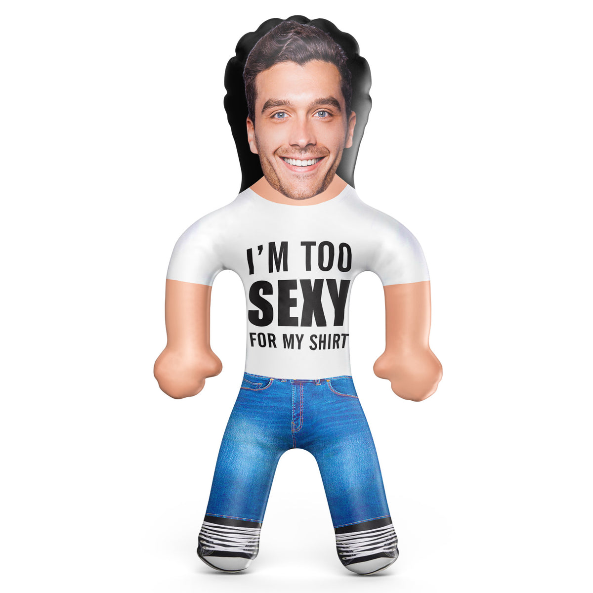 I'm too Sexy for my Shirt Blow Up Doll