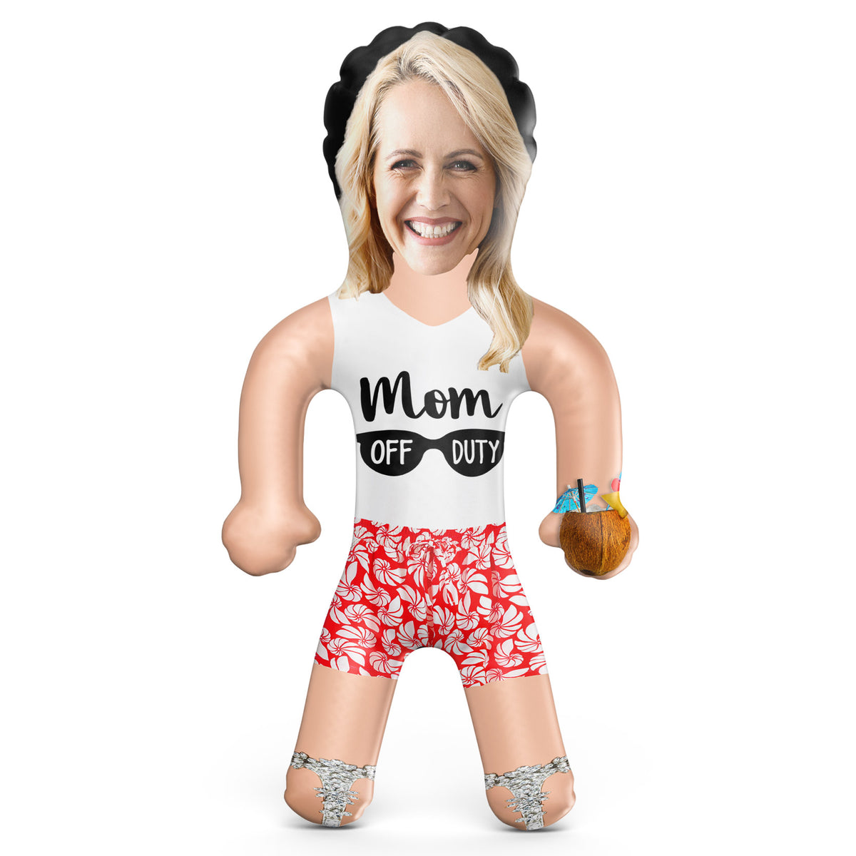 Mom Off Duty Beach Blow Up Doll