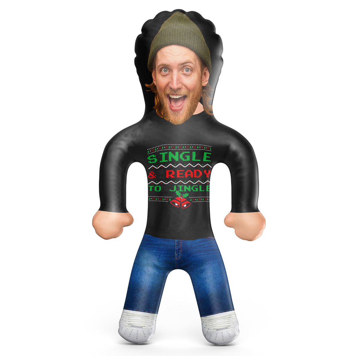 Single and Ready To Jingle Blow Up Doll