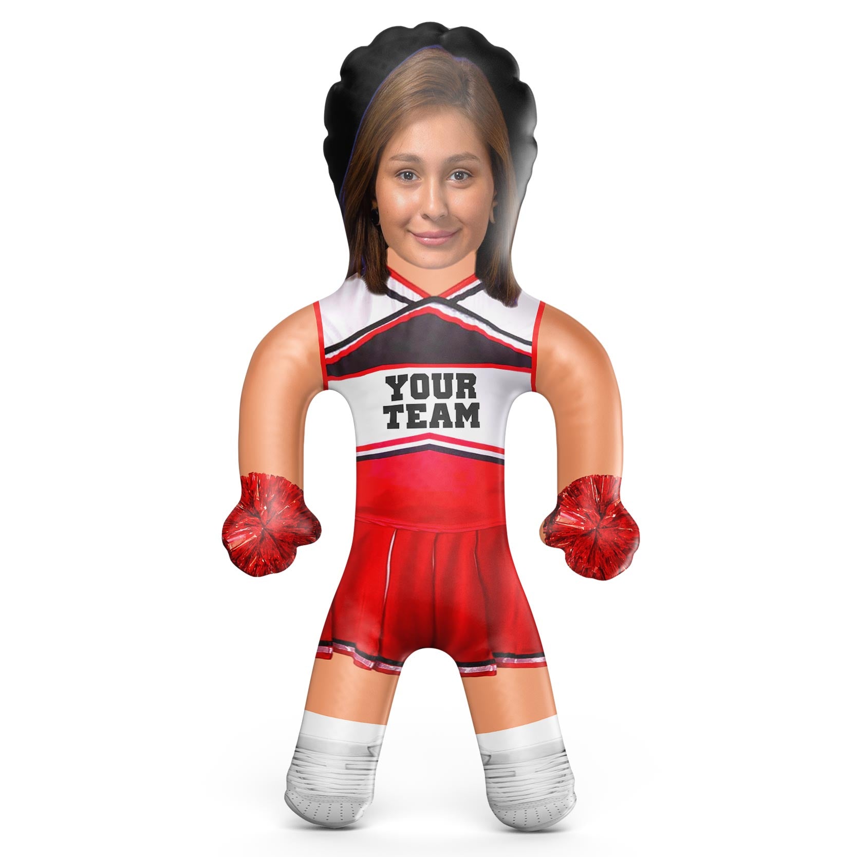 Your Team Cheerleader Red Blow Up Doll