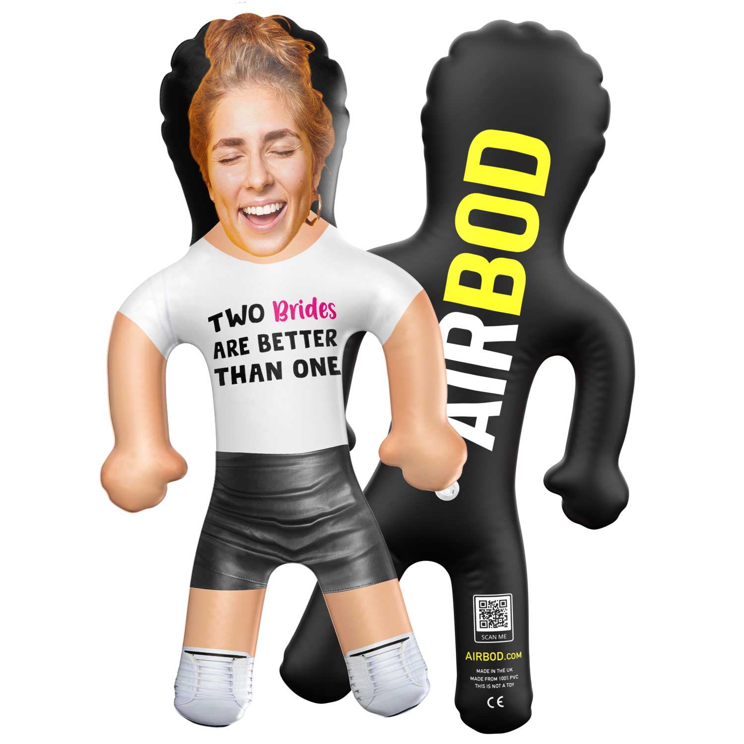 Two Brides Are Better Than One Blow Up Doll