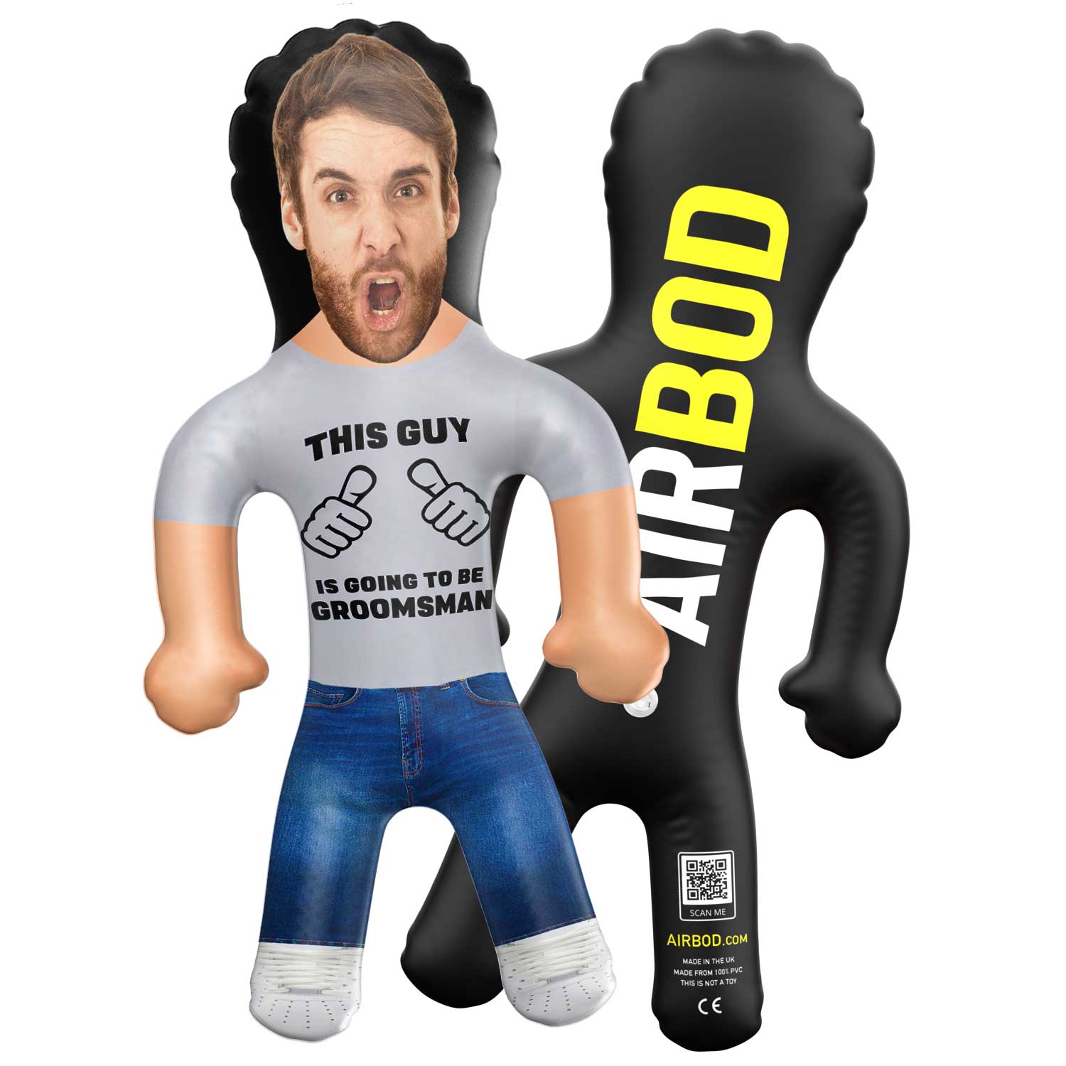 This Guy Is Going To Be A Groomsman Blow Up Doll