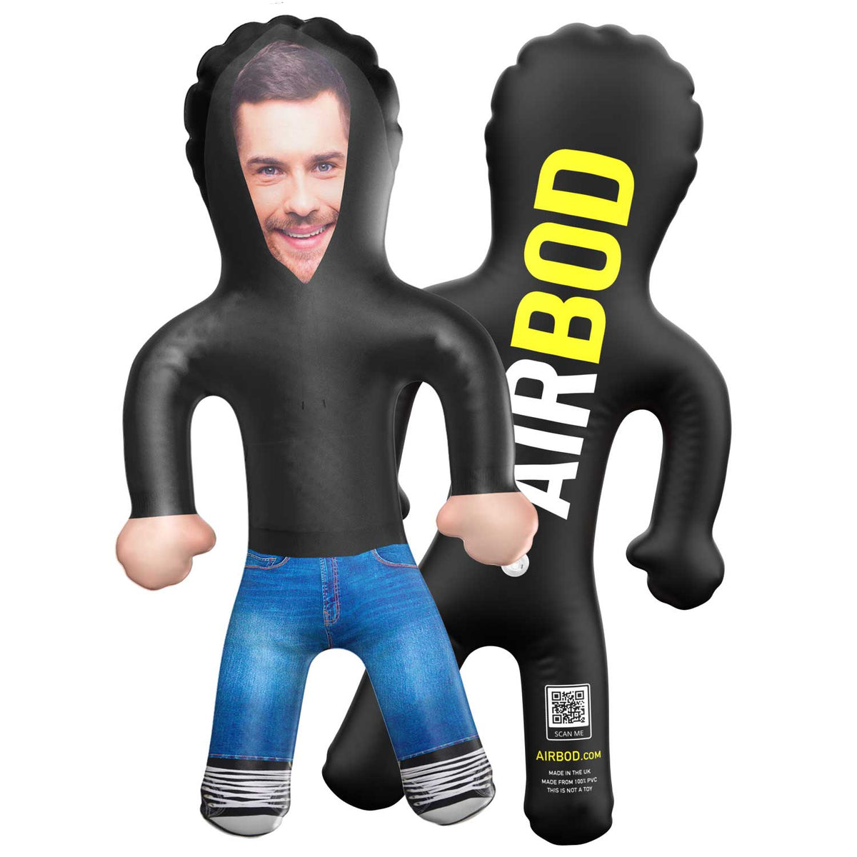 Black Hoodie Blow Up Doll