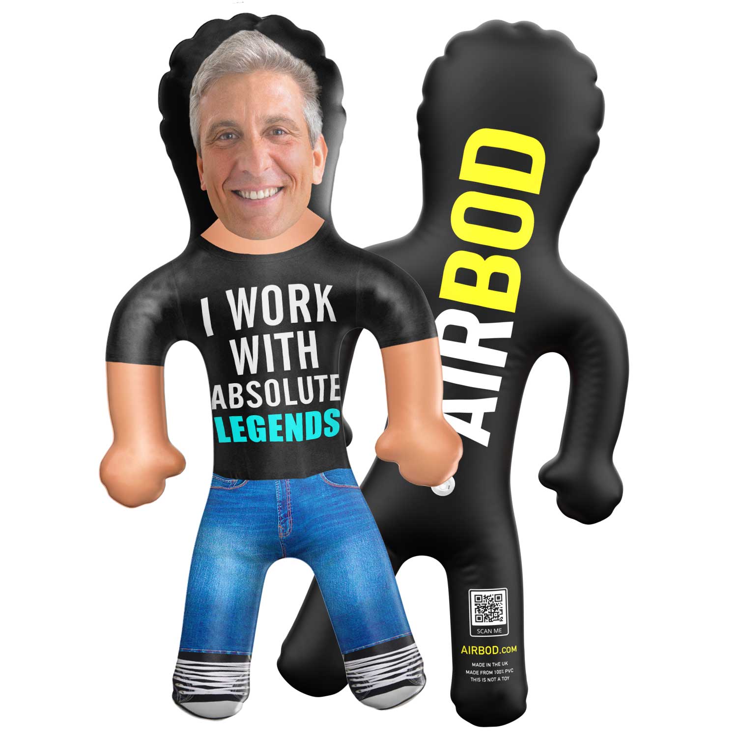 I Work With Absolute Legends Blow Up Doll