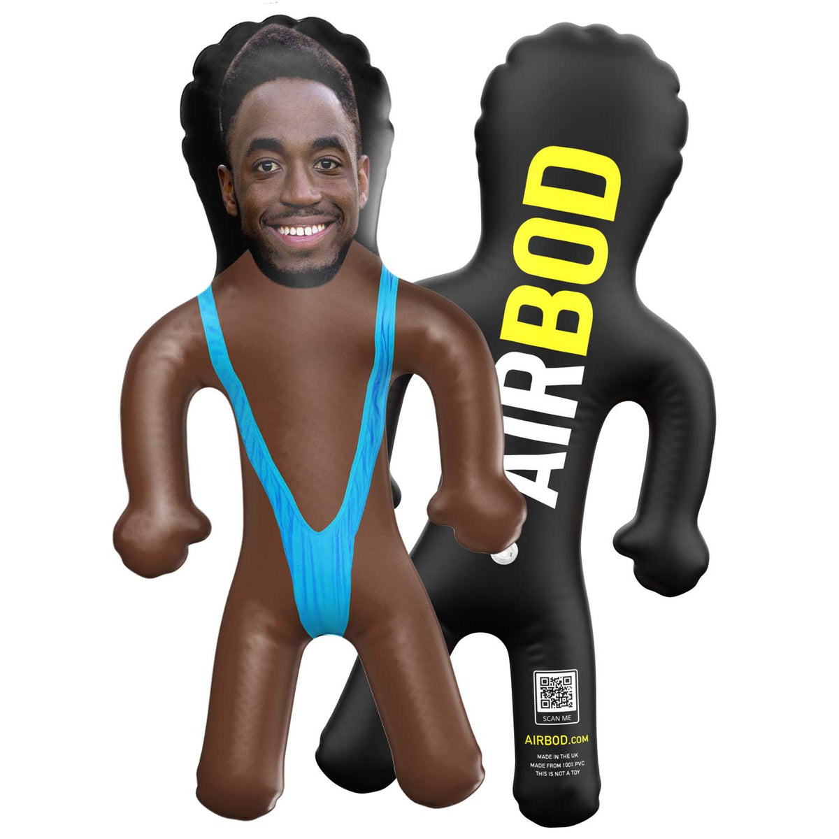 Blue Mankini Blow Up Doll