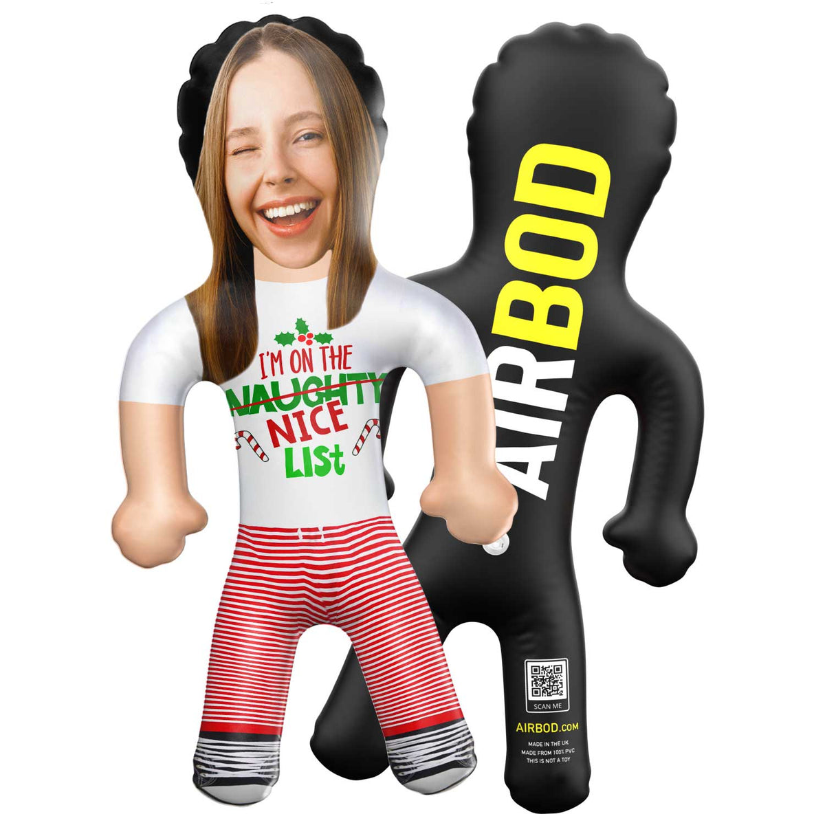 Im on the Nice List Blow Up Doll