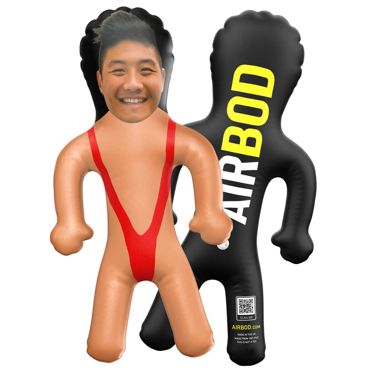 Red Mankini Blow Up Doll