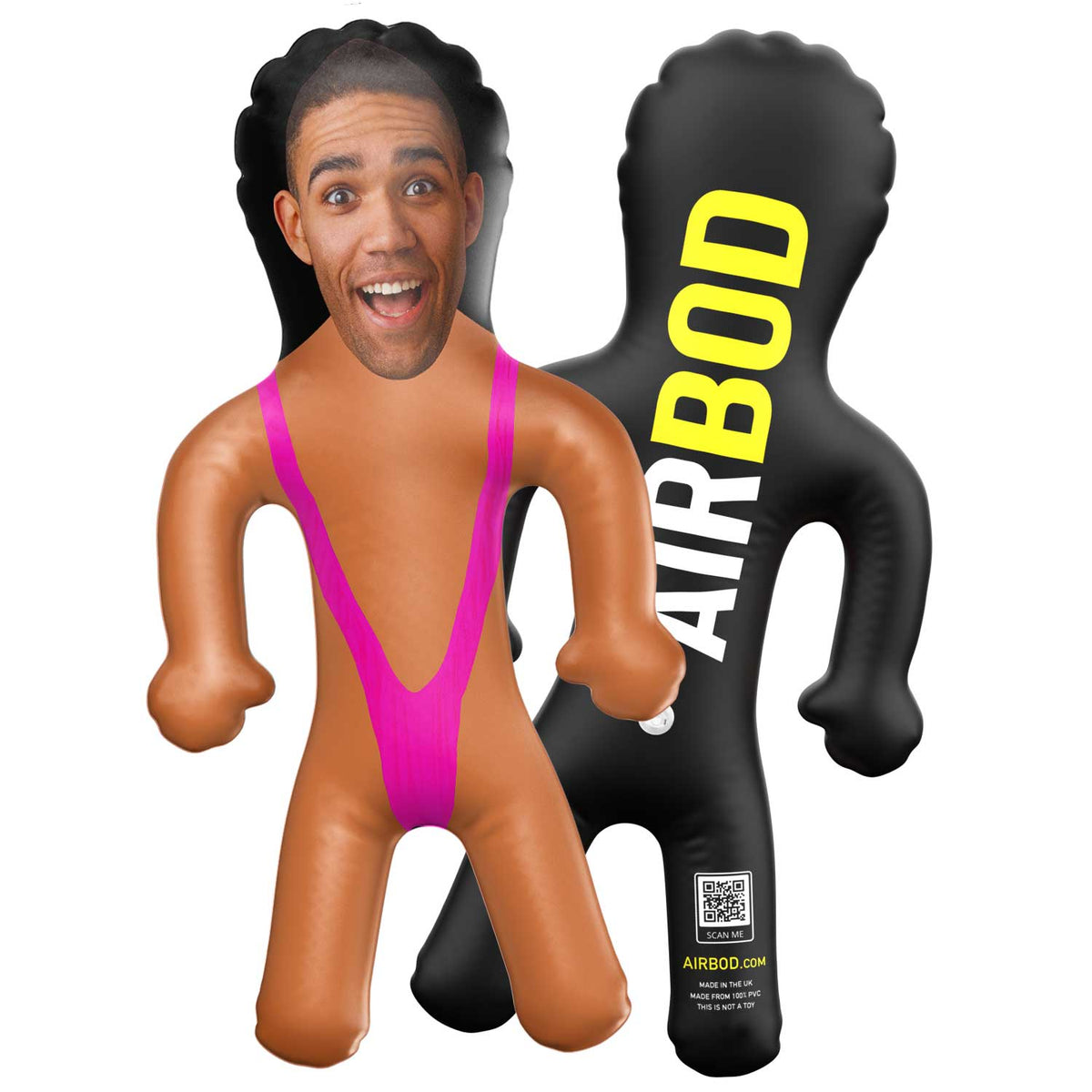 Pink Mankini Blow Up Doll