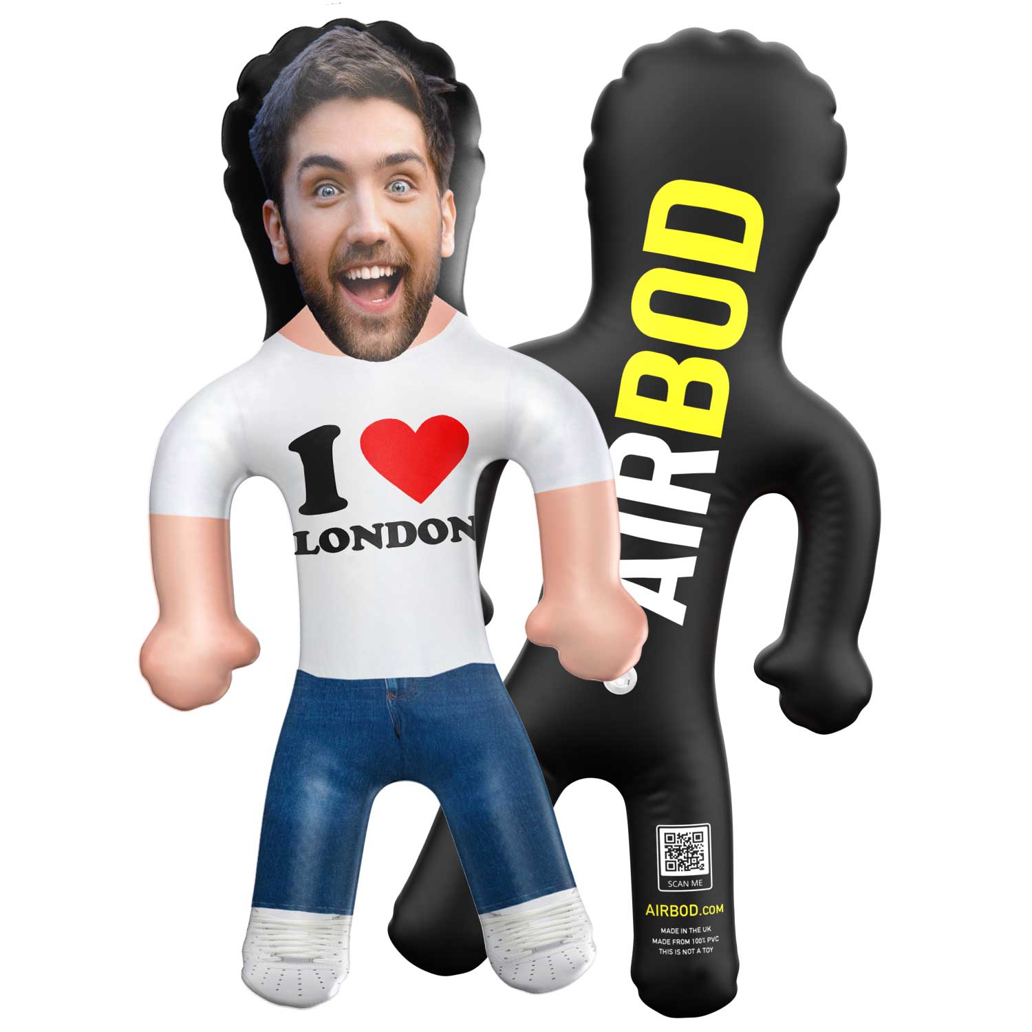 I Heart London Blow Up Doll