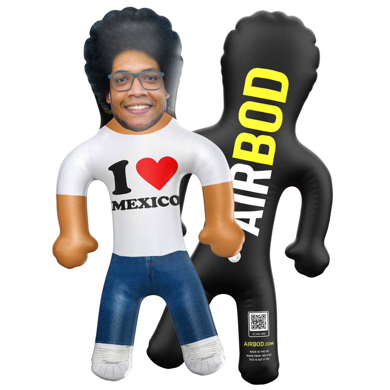 I Heart Mexico Blow Up Doll