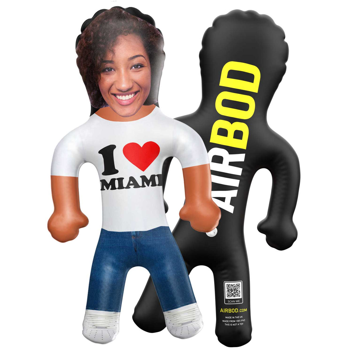I Heart Miami Blow Up Doll
