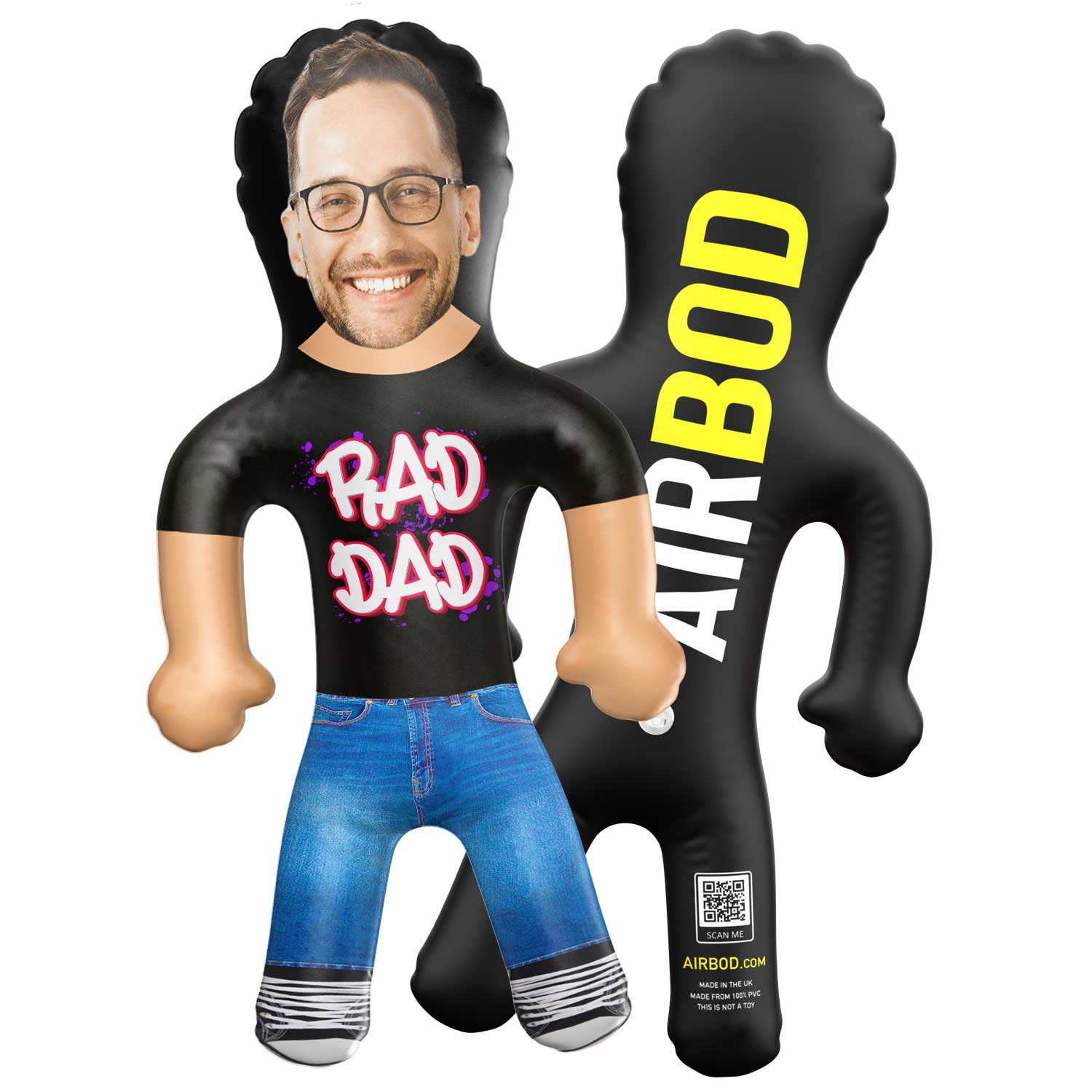 Rad Dad Blow Up Doll