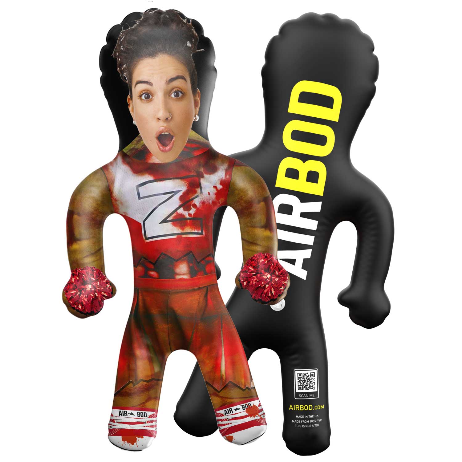 Zombie Cheerleader Blow Up Doll