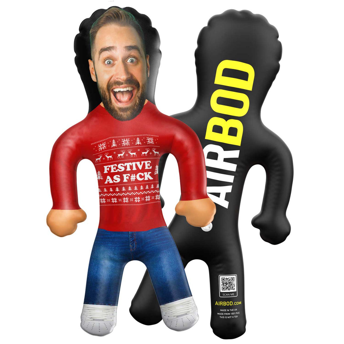 Festive As F*ck Blow Up Doll