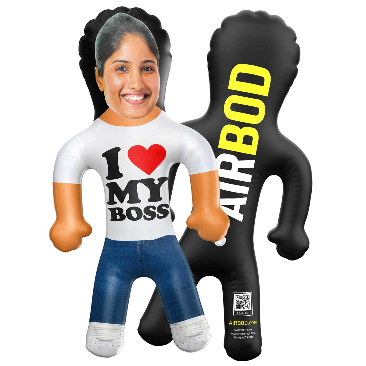 I Heart My Boss Blow Up Doll