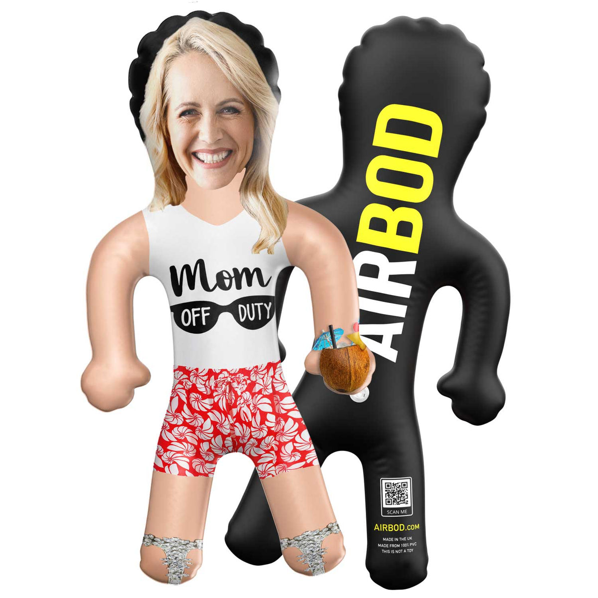 Mom Off Duty Beach Blow Up Doll