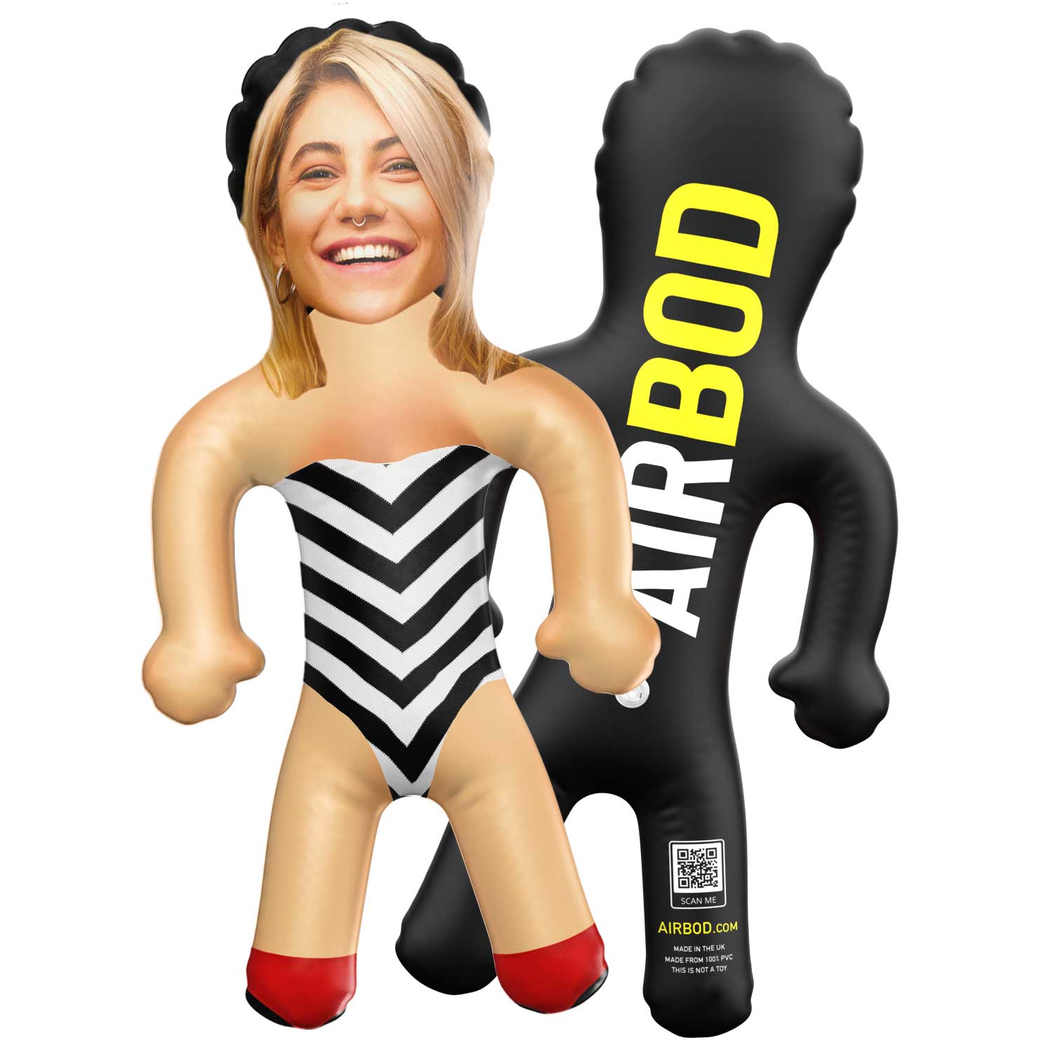 Retro Swimswuit Blow Up Doll