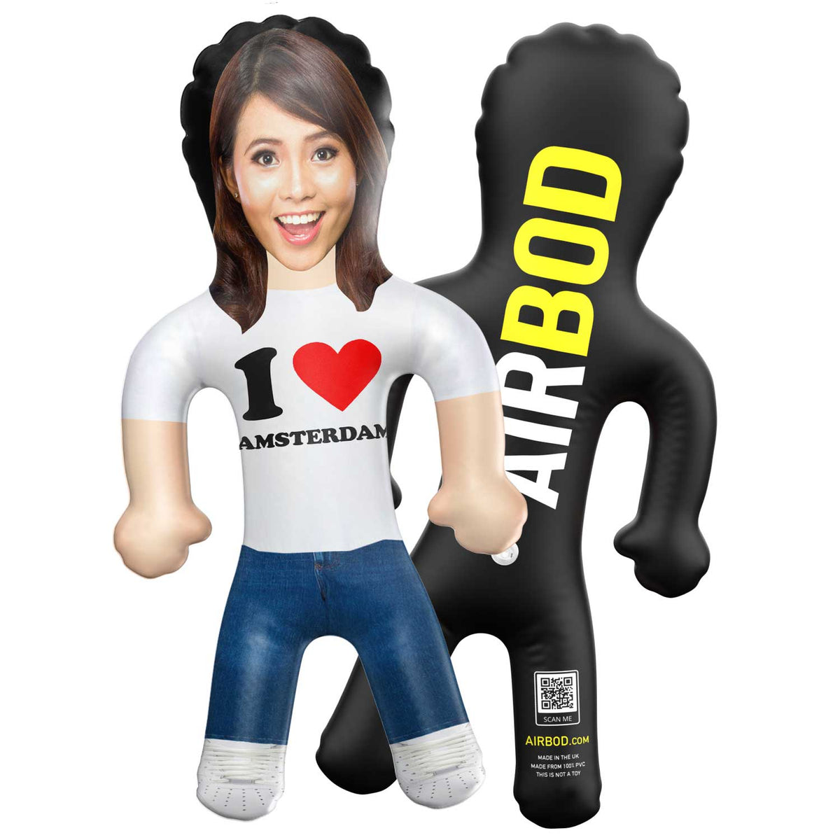 I Heart Amsterdam Blow Up Doll