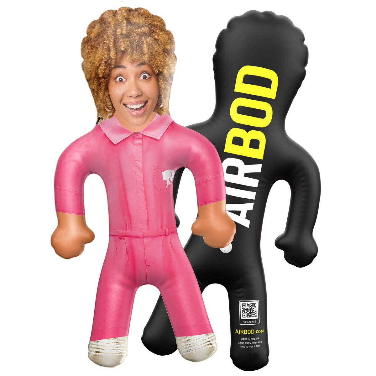 Pink Jumpsuit Blow Up Doll