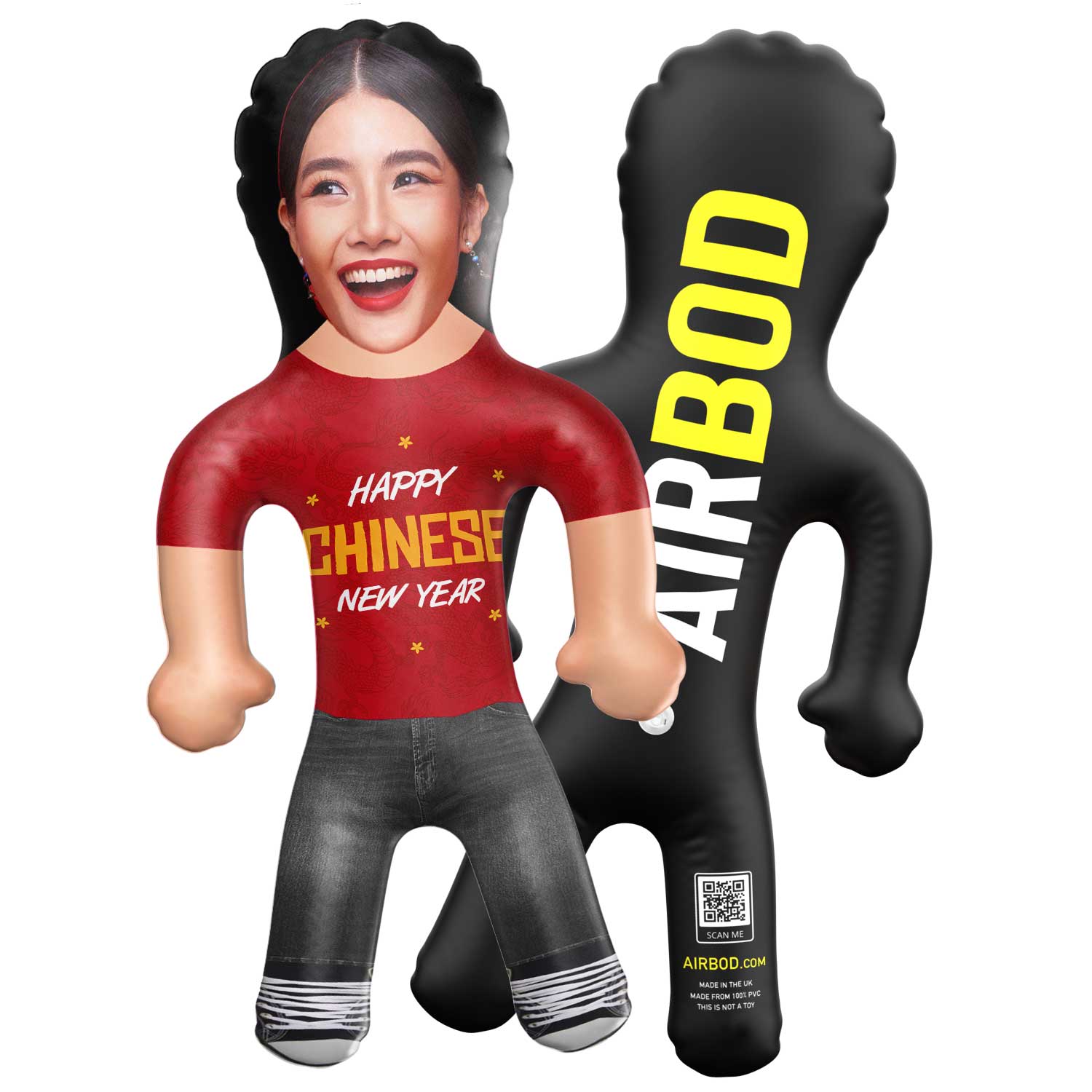 Happy Chinese New Year Blow Up Doll