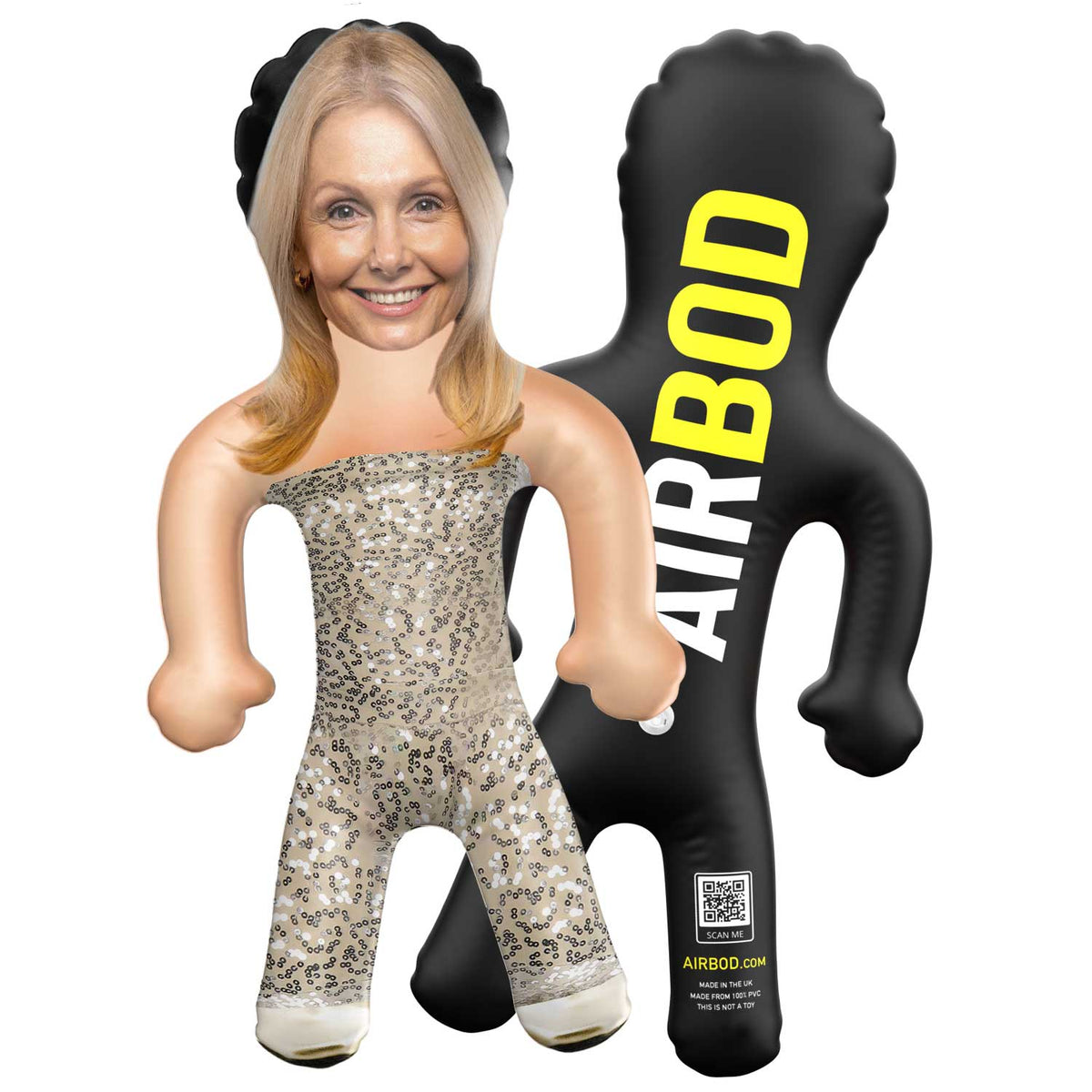 Sparkle Jumpsuit Blow Up Doll