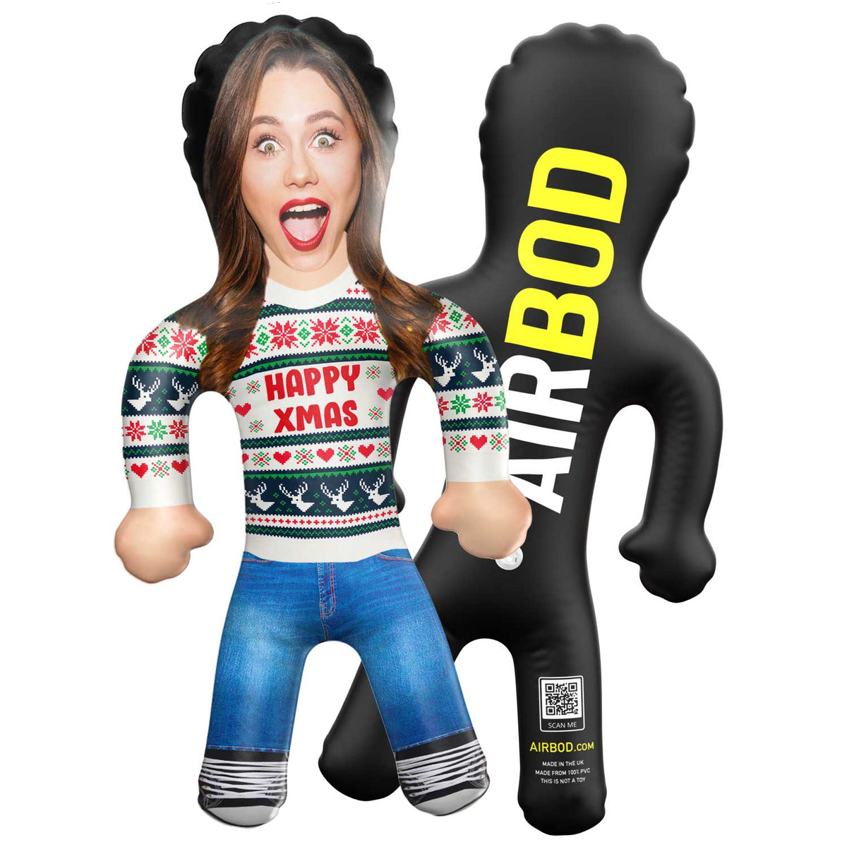 Happy Xmas Blow Up Doll