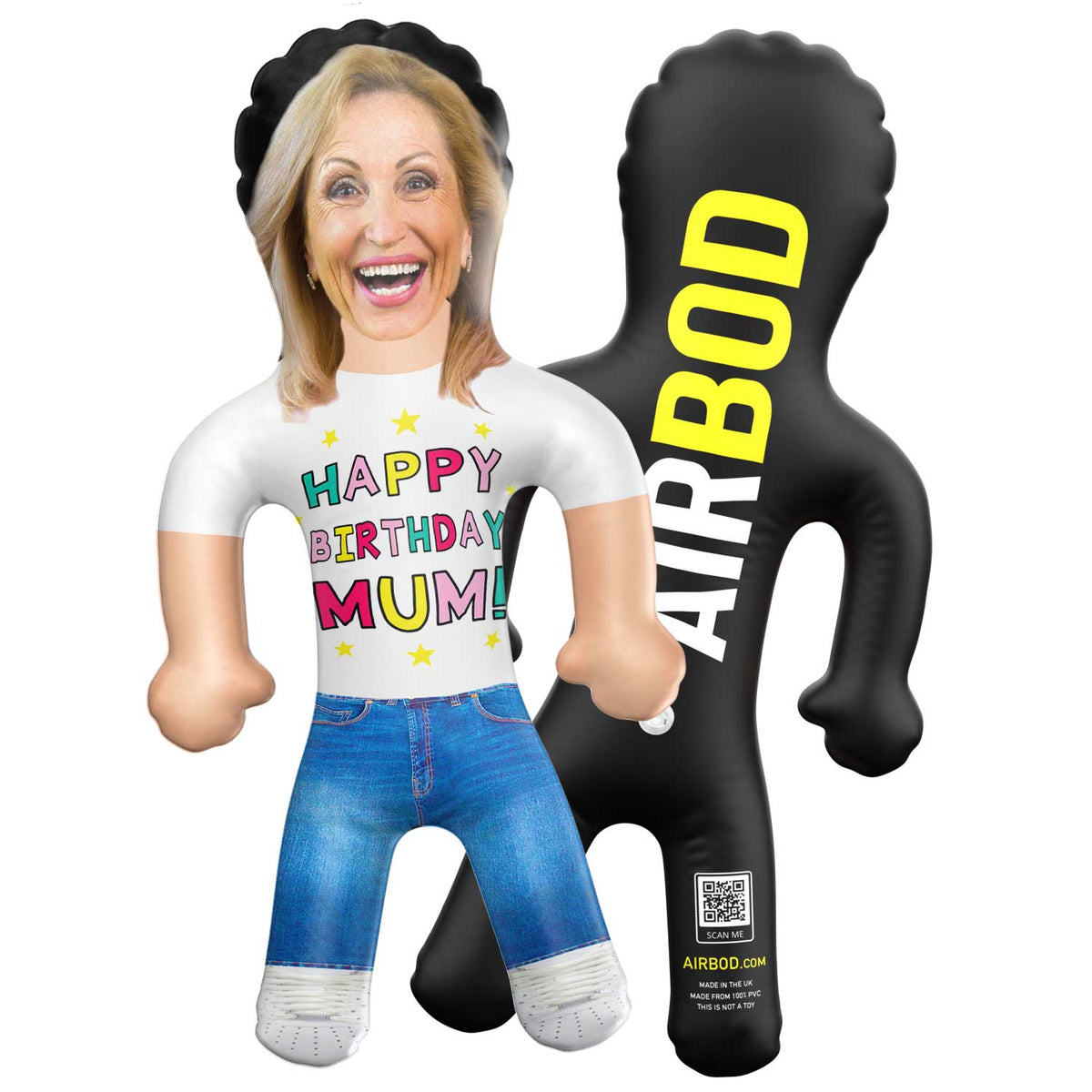 Happy Birthday Mum! Blow Up Doll