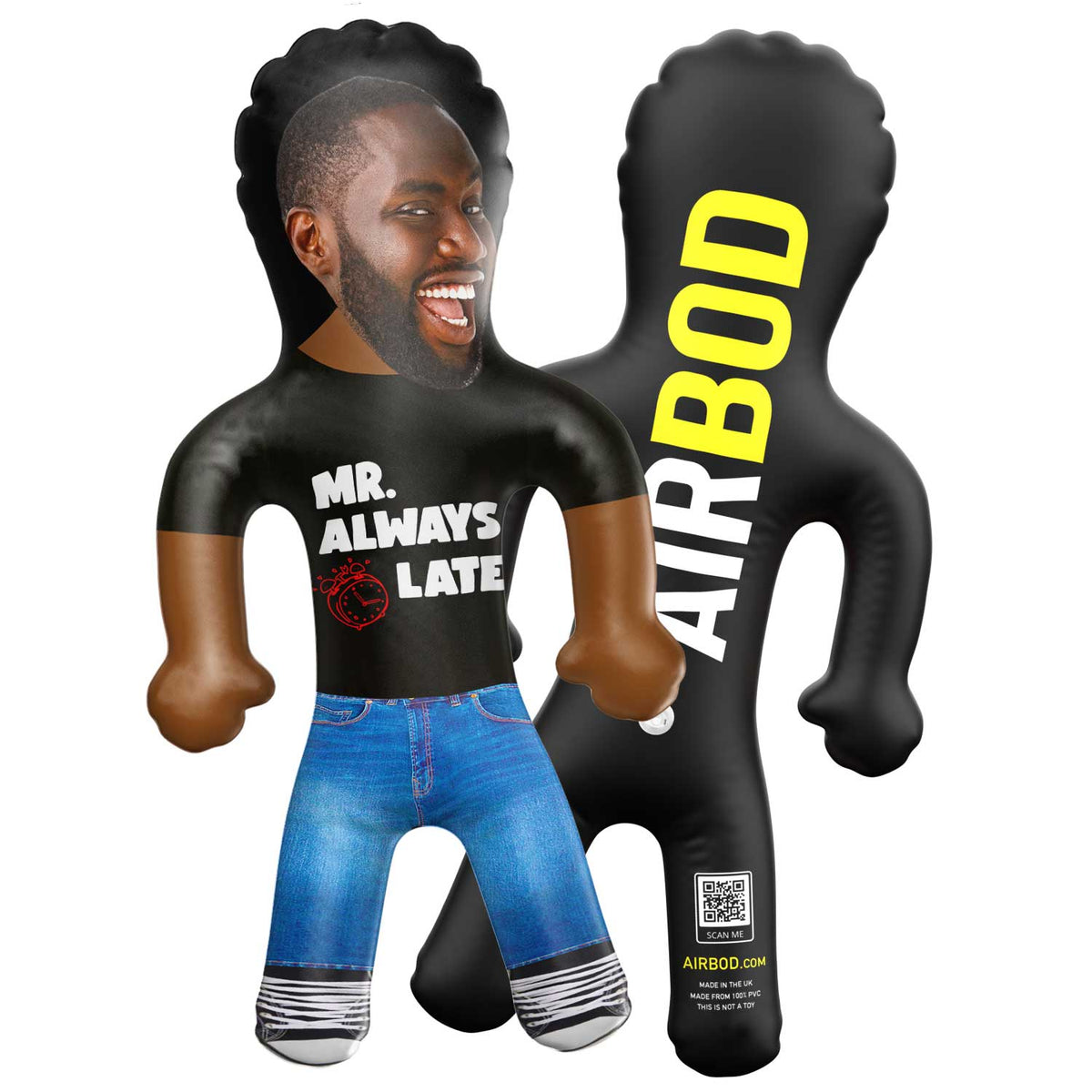 Mr. Always Late Blow Up Doll