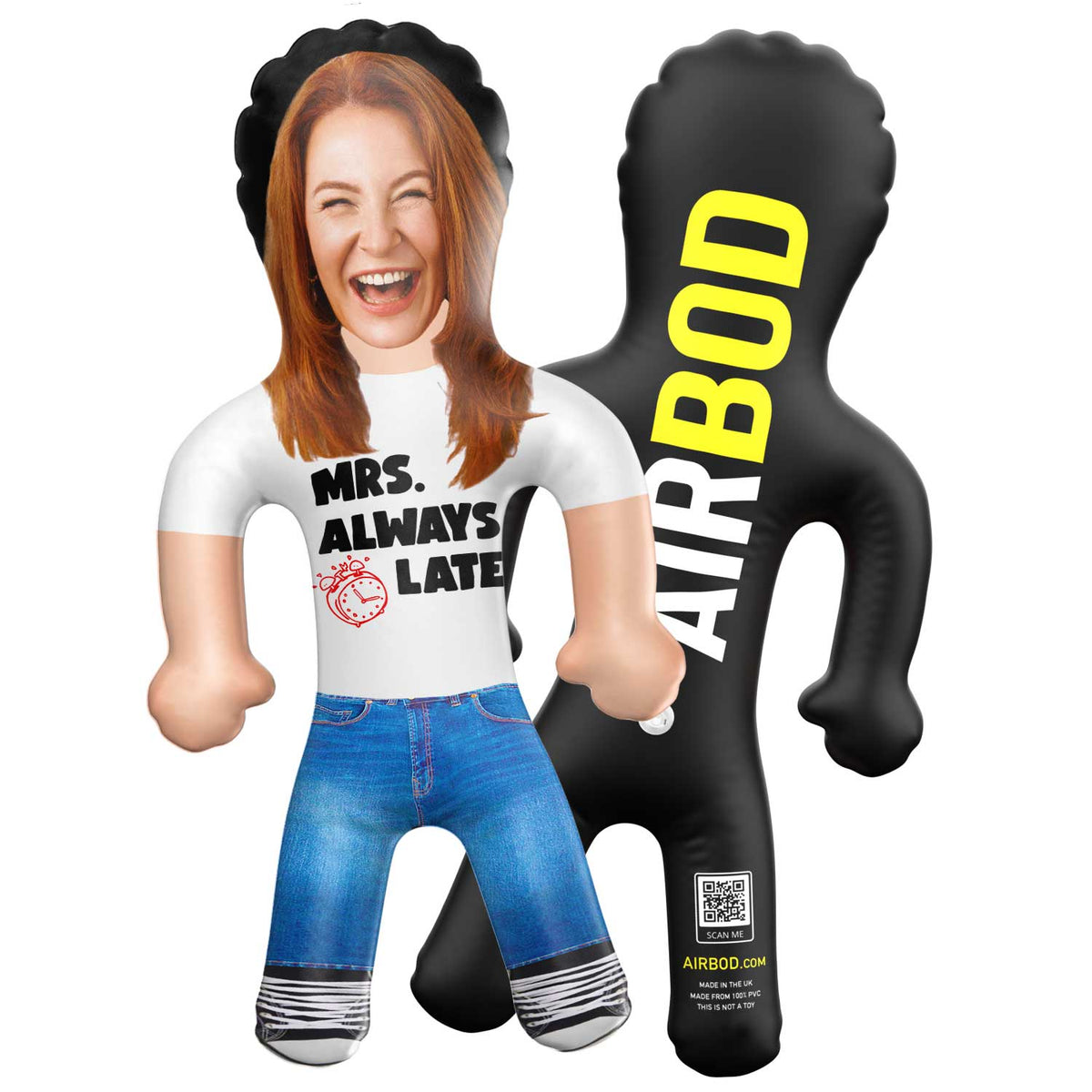 Mrs. Always Late Blow Up Doll