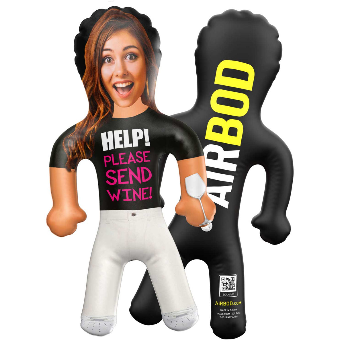 Help! Please Send Wine! Blow Up Doll