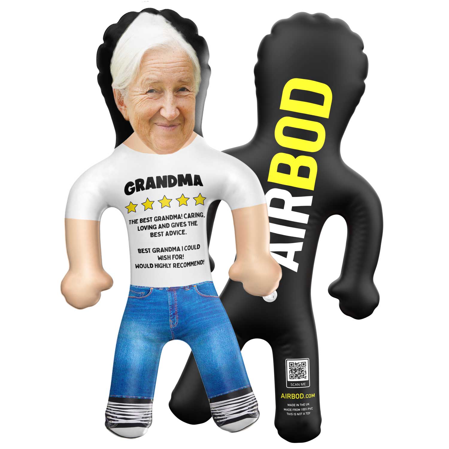 Grandma Rating Blow Up Doll