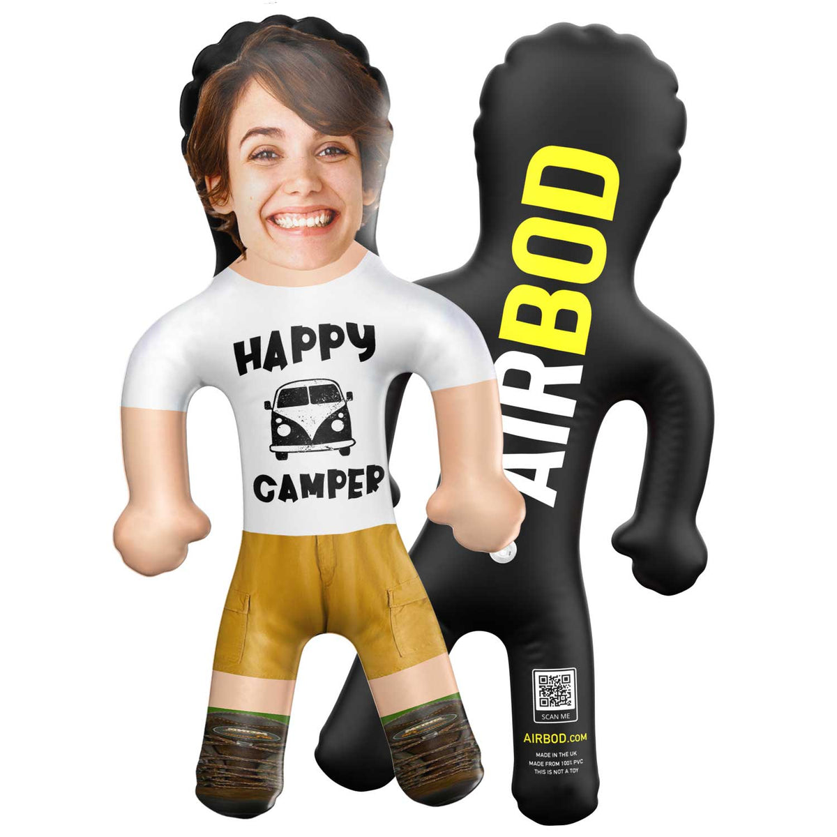 Happy Camper Blow Up Doll