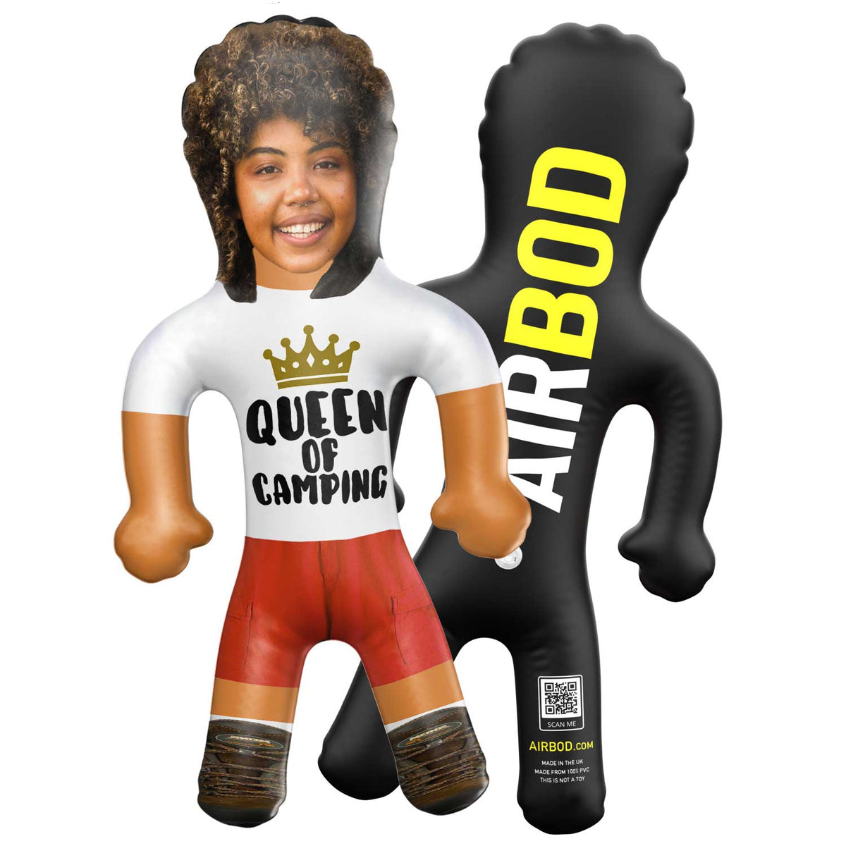 Queen of Camping Blow Up Doll