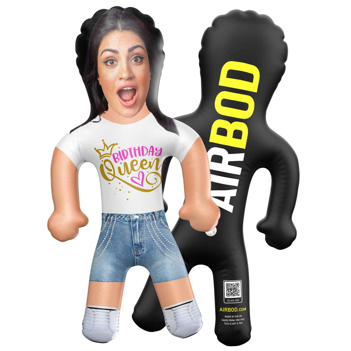 Birthday Queen Blow Up Doll
