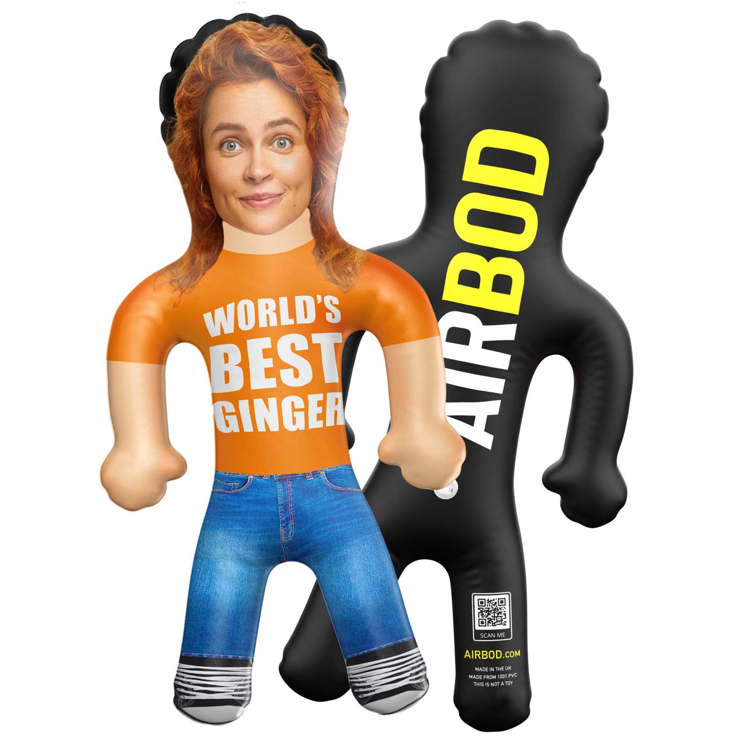 World's Best Ginger Blow Up Doll