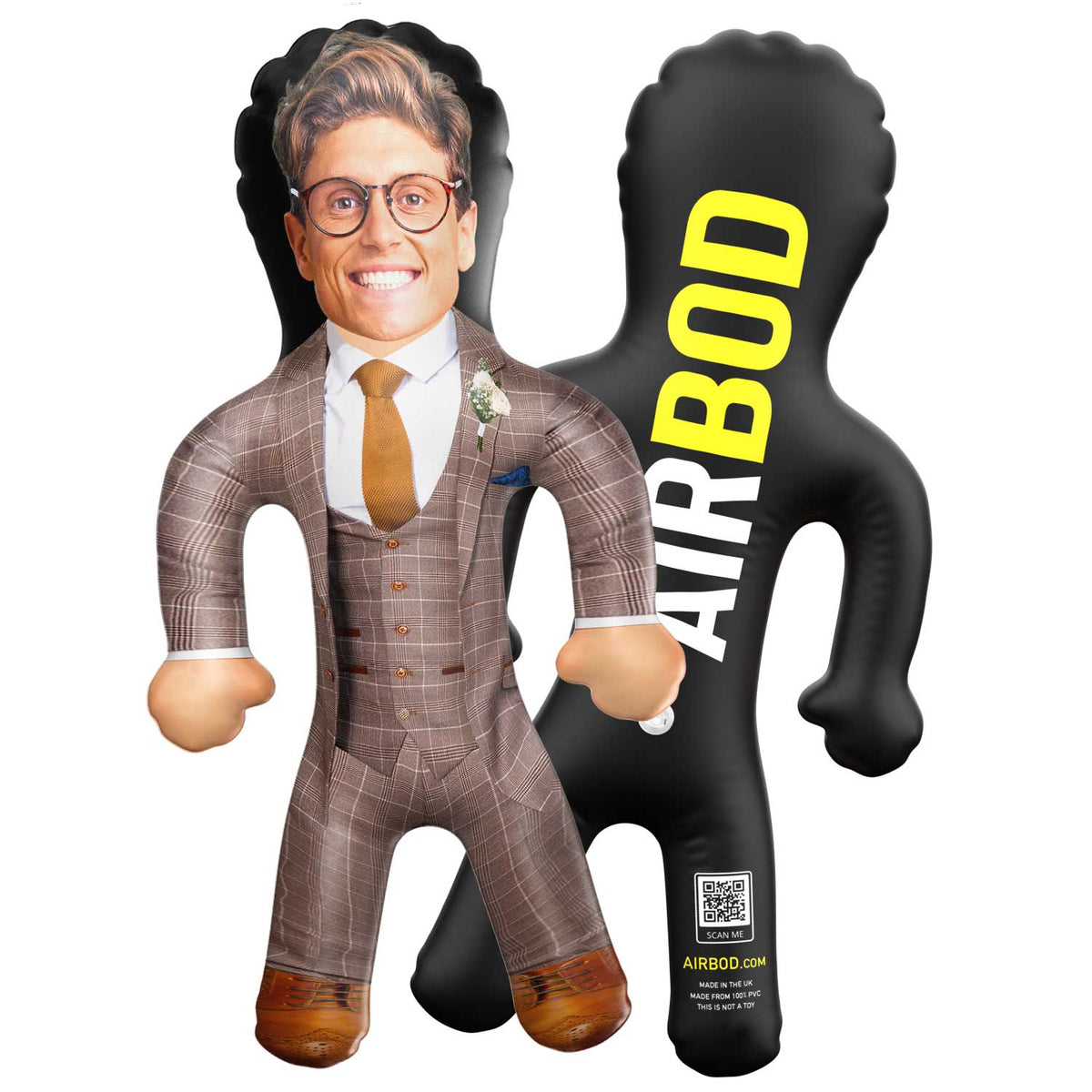 Groom - Tartan Blow Up Doll