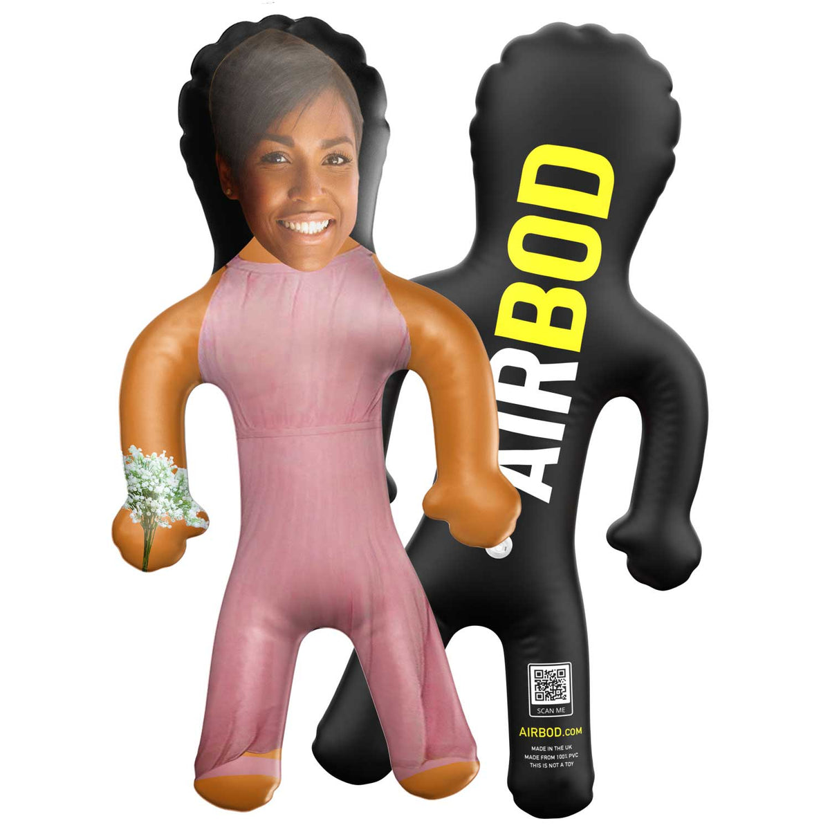 Bridesmaid Dress - Light Pink Blow Up Doll